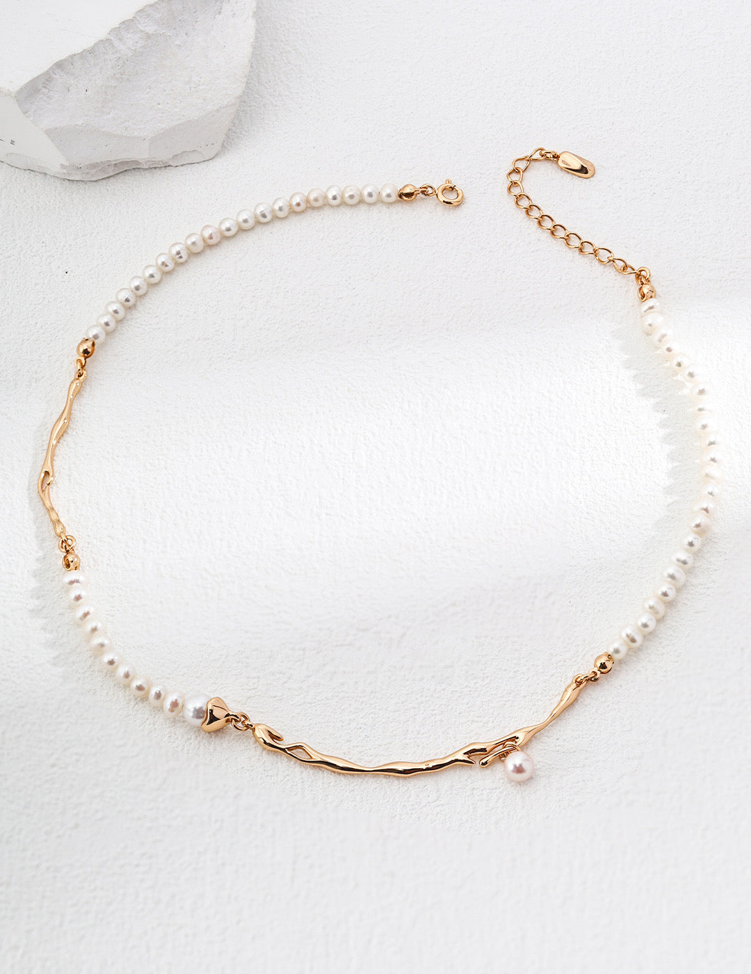 Branch Pearl Necklace