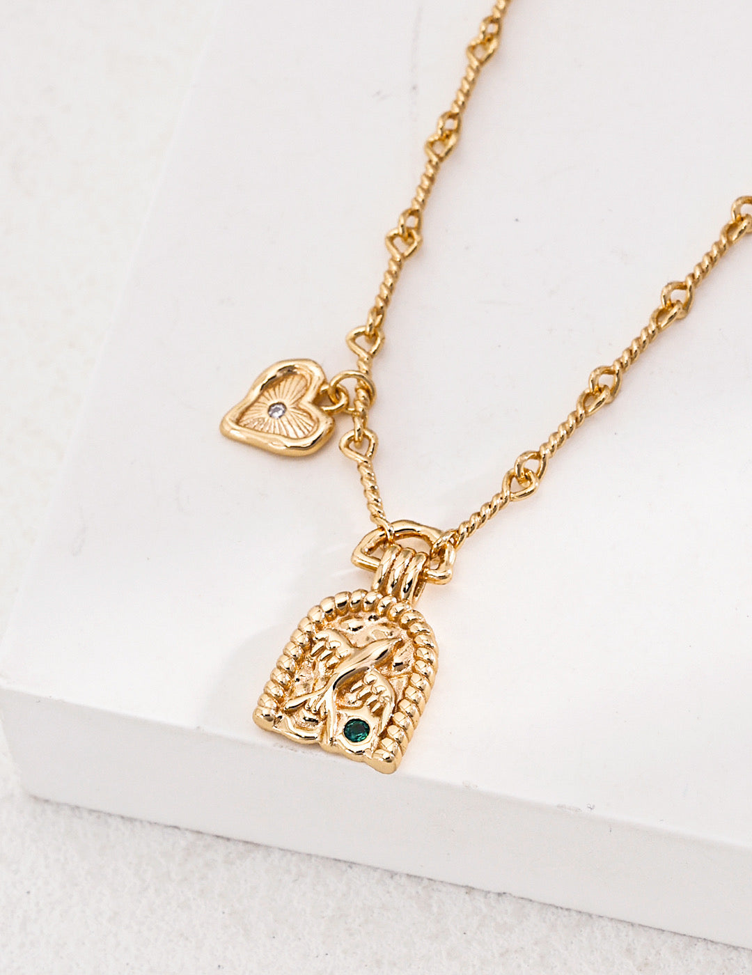 Golden Bird Necklace