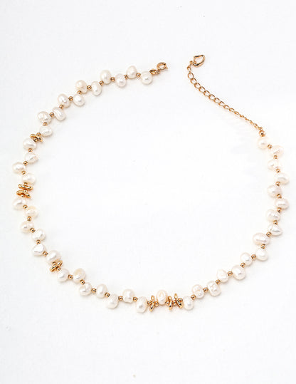 Starry Pearl Necklace